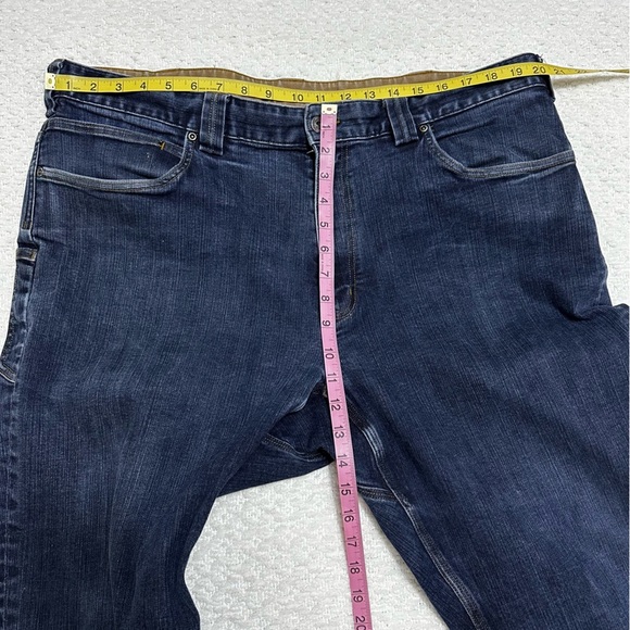 Duluth Trading Jeans Mens Blue Denim Ballroom Double Flex Jeans Men’s 42 x 30 - Picture 6 of 11